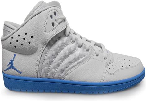 amazoncom nike jordan  flight  premium mens sneaker  dm  whiteuniversity blue