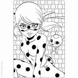 Miraculous Xcolorings Marinette Plagg sketch template
