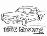 Mustang Coloring Pages Car Old Ford Cars Drawing Classic Gt Preschool Muscle Printable School Mustangs Funny 1966 Print Sheets Large sketch template