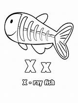 Coloring Ray Fish Pages Kids Letter Clipart Crafts Letters Colouring Animals Toddler Preschool Alphabet Animal Rays Clip Cliparts Simple Doll sketch template