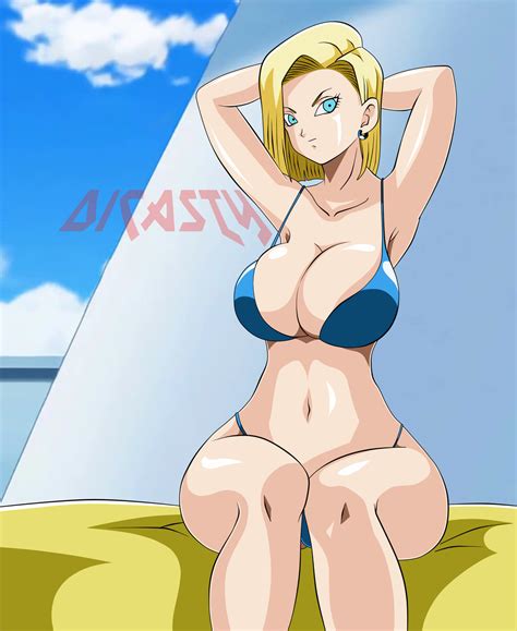 289 Androide 18 Sexy By Dicasty1 Dbhaqog Dragon Ball