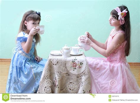 tea stock image image  afternoon home drink hair