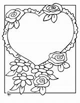 Coloring Wedding Flowers Pages Flower Bouquet Colouring Clipart Girls Heart Mom Roses Gif Top Library Popular Comments sketch template