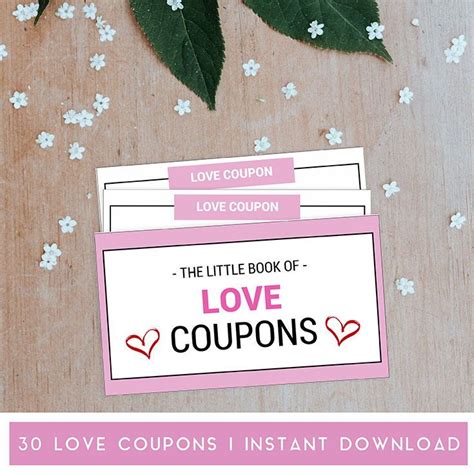 Love Coupons Valentine Ts T For Her For Him Etsy Love Coupons