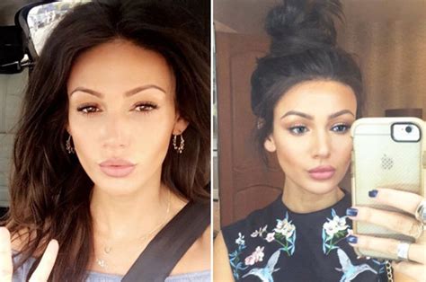 michelle keegan instagram sees her strip for the bath