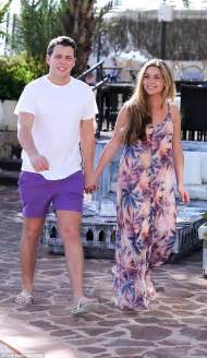 towei s lydia bright and james argent cosy in ibiza while dan osborne leaves pregnant jacqueline