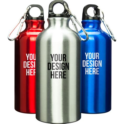 advertising aluminum water bottles  oz