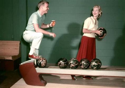 Bowling Bowling 1950s Vintage Life