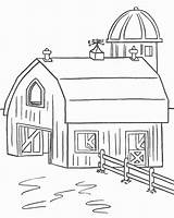 Coloring Pages Farm3 Homes Easily Print sketch template