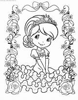 Strawberry Princess Coloring Pages Shortcake Miracle Timeless 10th Admin Updated August Last sketch template