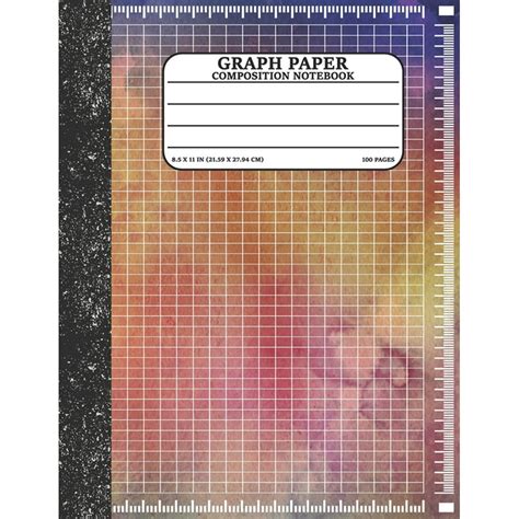 graph paper composition notebook math  science lover graph paper