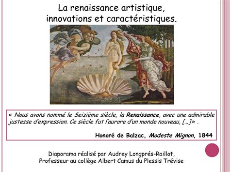 calameo histoire des arts  la renaissance artistique innovations  caracteristiques