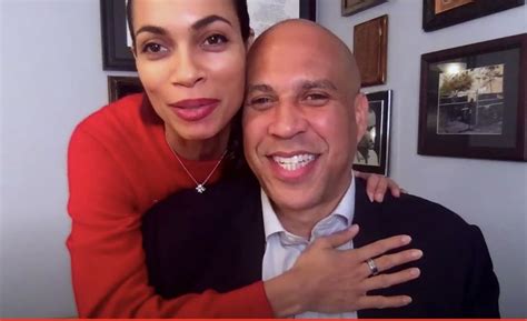 rosario dawson continues victory   cory booker  guest starring