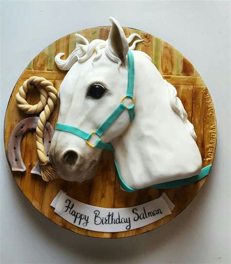 templates horses head cake