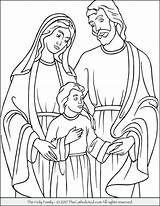 Holy Coloring Family Pages Proud Christ King Printable Drawing Joseph Jesus Mary Catholic Kids Color Saint Animal Getcolorings Getdrawings Feast sketch template
