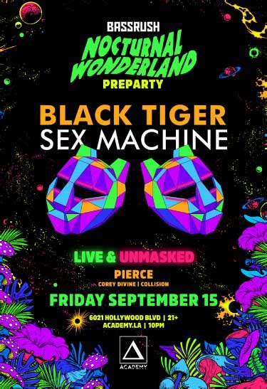 Black Tiger Sex Machine Tickets At Academy Nightclub In Los Angeles By