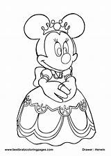 Mickey Mouse Coloring Pages Ears Vector Kids Printable Getdrawings sketch template