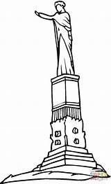 Monumento Obelisco Supercoloring Dea Disegnare Maracay sketch template