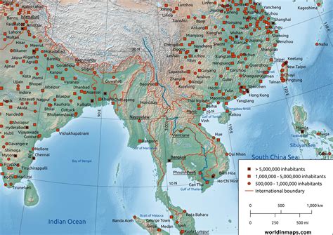 mekong world  maps