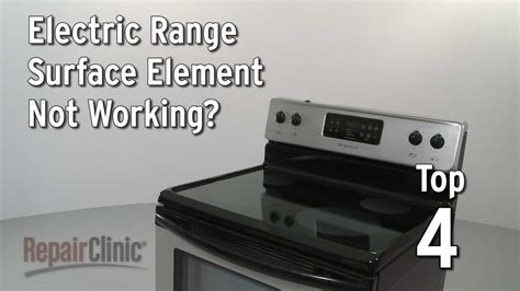 surface element not working — electric range troubleshooting youtube