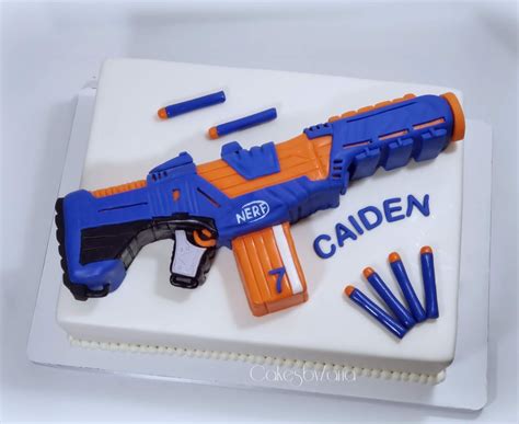 cakes  zana nerf gun birthday cake