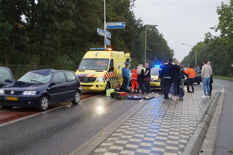 fietser  ziekenhuis overleden na ernstig ongeluk  nieuwkuijk foto adnl