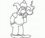 Simpsons Coloringhome Duff Malvorlagen Ned Flanders sketch template
