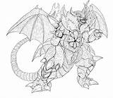 Godzilla Destoroyah Kaiju Zilla Lineart Swords Tequila Adora Sketch Kong Lưu Từ ã sketch template