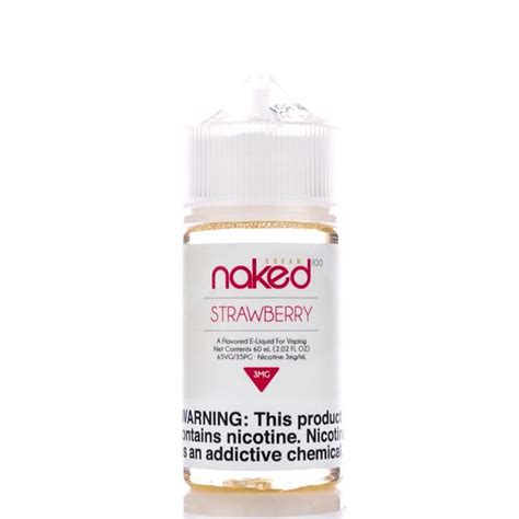 naked 100 60ml strawberry artisan vapor and cbd