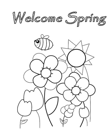 fresh spring coloring pages ideas  coloring sheets spring