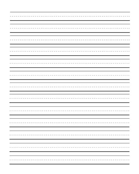 printable handwriting paper   grade newfreeprintablenet