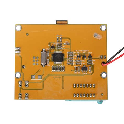 lcr  backlit component tester esr meter kit lcd transistor tester  case ebay