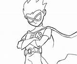 Coloring Titans Teen Pages Go Robin Beast Boy Red Cartoon Raven Printable Superhero Colouring Titan Color Starfire Network Getcolorings Library sketch template