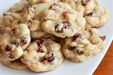 white chocolate cherry macadamia cookies recipe  daring gourmet