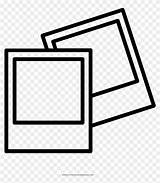 Polaroid Clipart Drawing Polaroids Coloring Drawn Clip Transparent Square Webstockreview Icons Computer Corporation sketch template