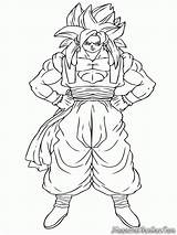 Coloring Gogeta Pages Dbz Dragon Ball Popular Printable Coloringhome Comments sketch template