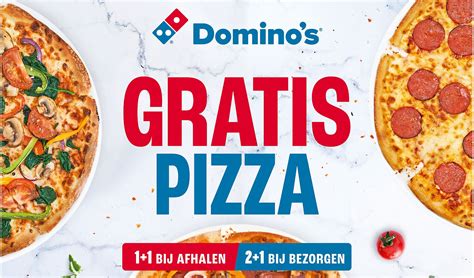 gratis pizzas bij dominos waalwijk