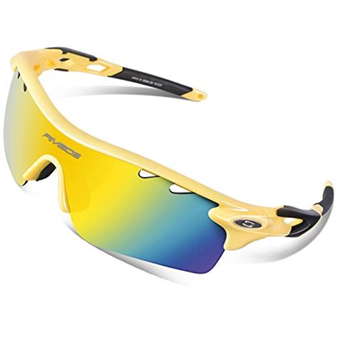 rivbos tr 90 801 polarized sports sunglasses sun glasses with 5
