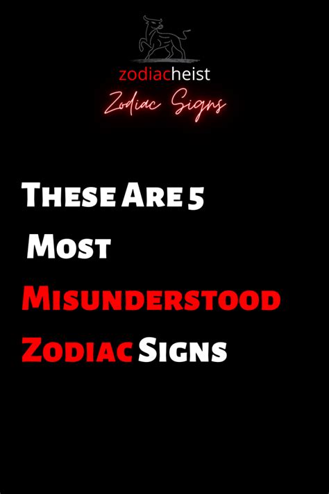 misunderstood zodiac signs zodiac heist