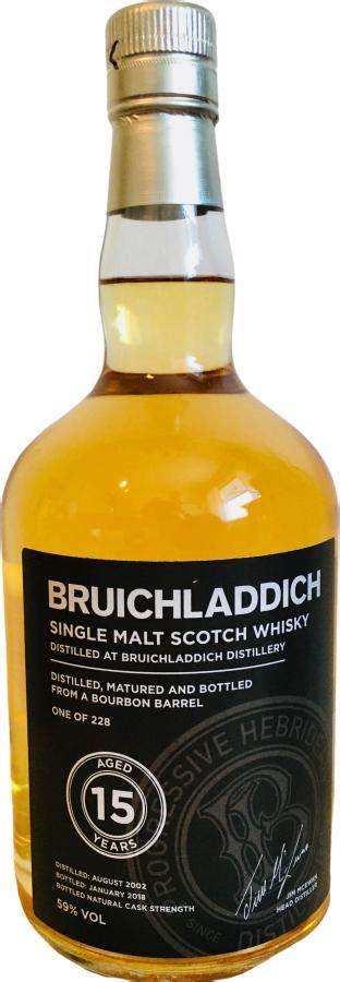 bruichladdich 2002 ratings and reviews whiskybase