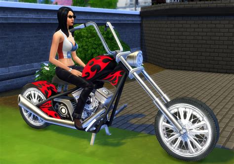 mod  sims sittable motorcycle ts conversion