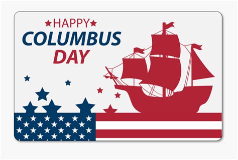 closed columbus day   transparent clipart clipartkey