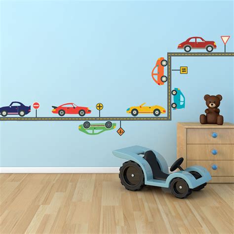 cool car wall decals eco friendly matte reusable wall stickers