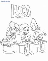 Luca Colorare Disegni Printable sketch template