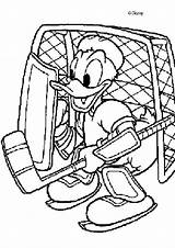 Donald Hockey Hellokids sketch template