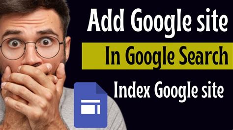 add  google site  google search console   index