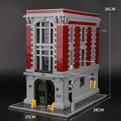 lepin ghostbusters series firehouse headquarters free shipping