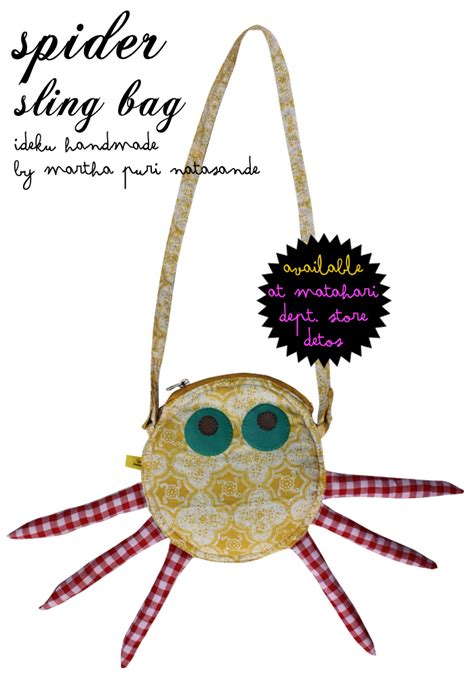 ideku handmade spider sling bag