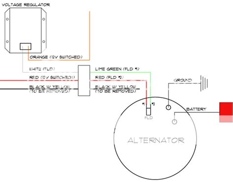 wiring harness question voltage regulator alternator circuit dodge ram ramcharger