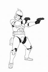Clone Trooper Pistols Paintingvalley Emperor Soldado Clonewars sketch template